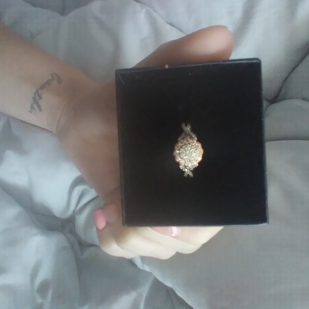 Engagement ring.